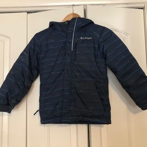Kids Columbia ski coat w/hood